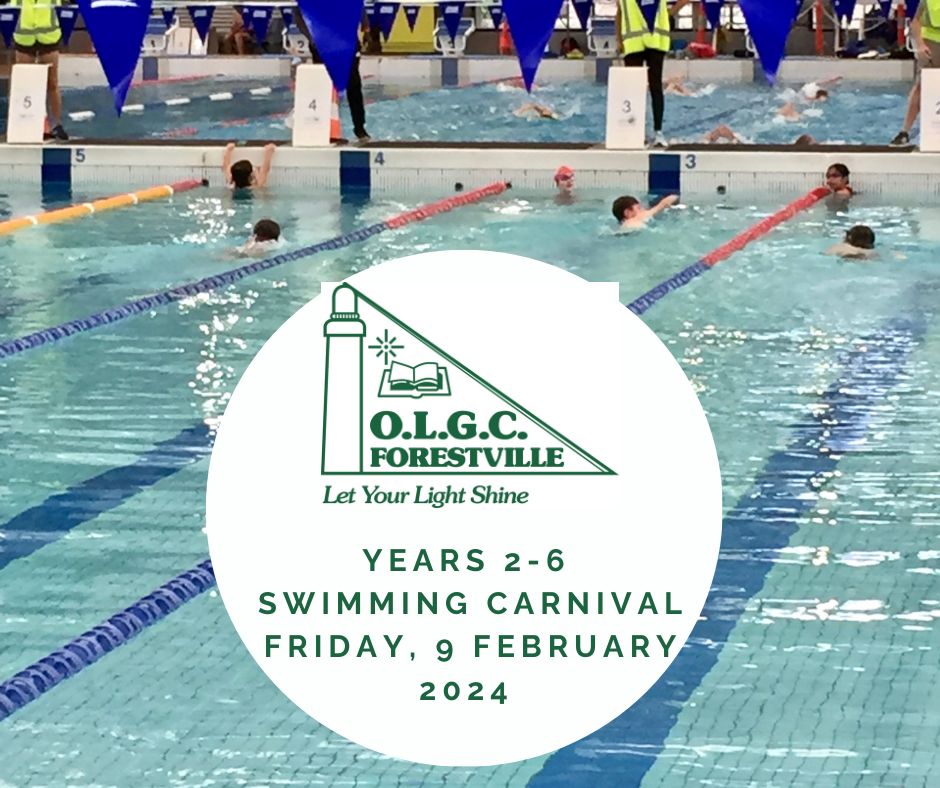 OLGC Forestville Swimming Carnival 2024 Information Our Lady of Good